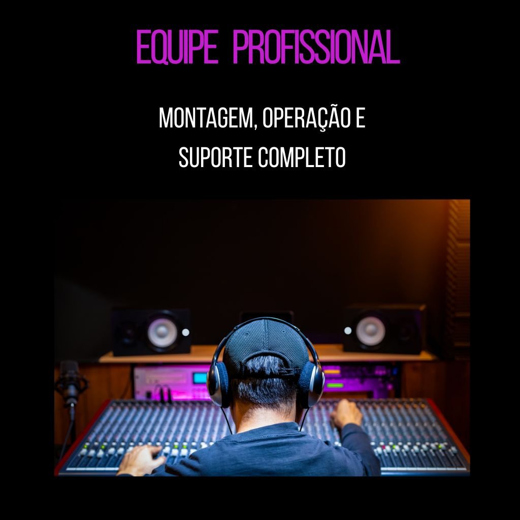 som para evento corporativo